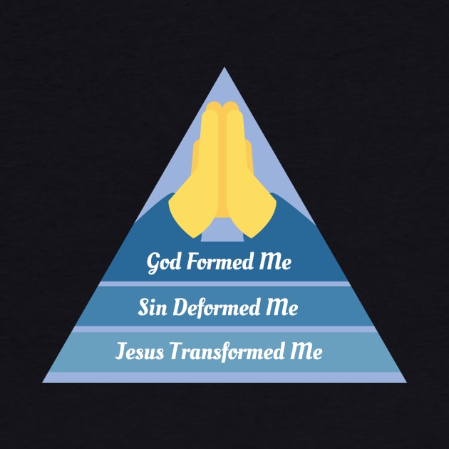 GOD FORMED ME SIN DEFORMED ME JESUS TRANSFORMED ME by Lin Watchorn 